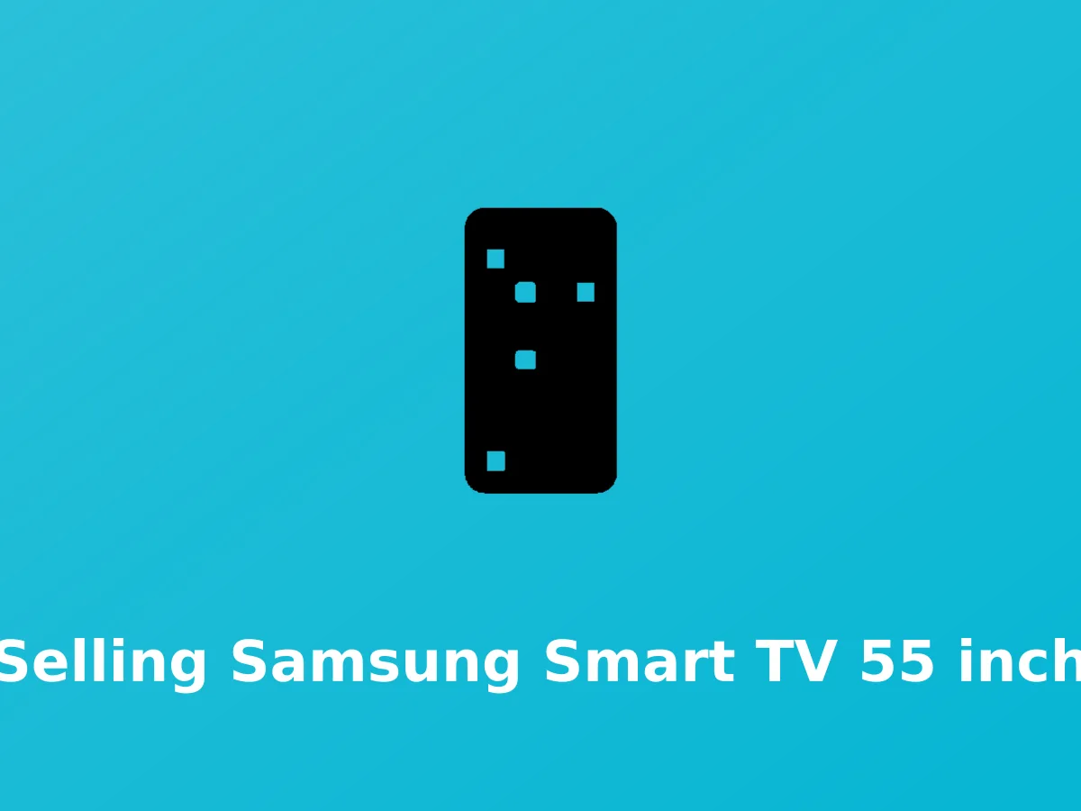 Samsung Smart TV 55 დუიმის გაყიდვა